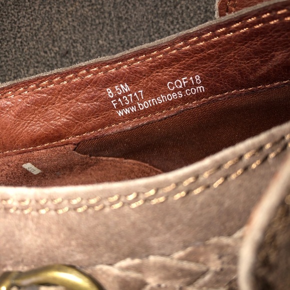 Born tan suede ankle booties - Picture 4 of 7